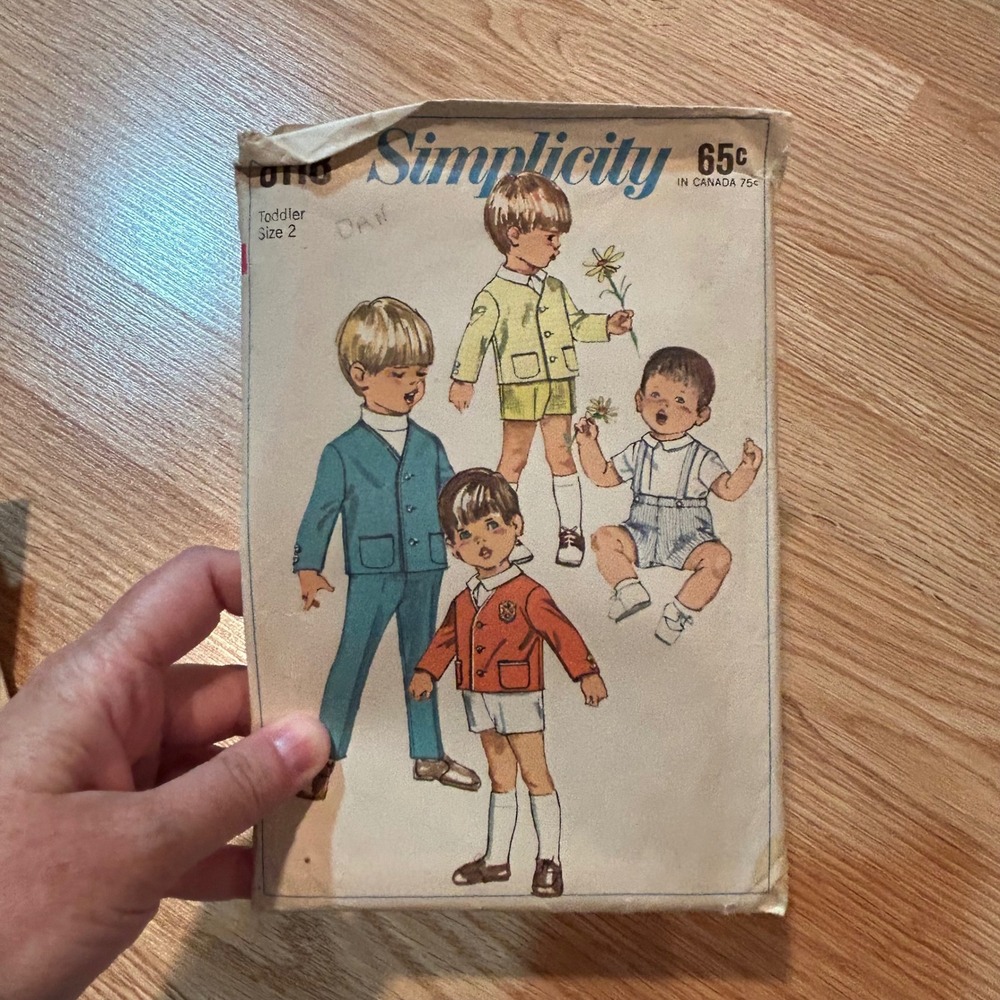 Vintage Simplicity McCalls Childrens Sewing Patterns Lot 1960s 1970s Toddler Kid - Picture 14 of 14